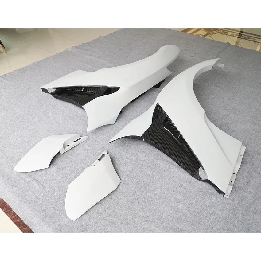 Upgrade Vari Style Half  Carbon Fiber Fender Flares For  GTR R35 Body Kit 2008-2019